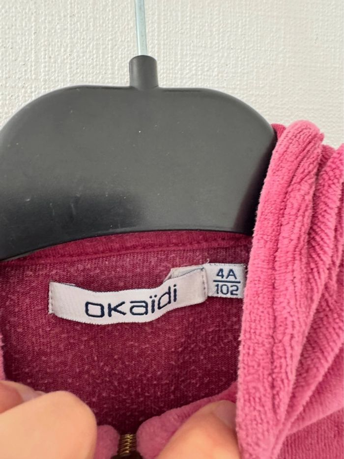 Gilet à capuche - taille 4 ans 🌸 - photo numéro 2