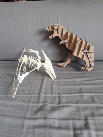 2 dinosaures à construire