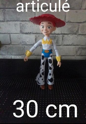 Toy story grande figurine jessie 30 cm rare 