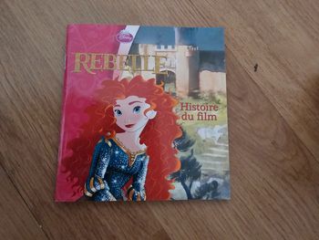 Livre audio disney/merida/rebelle