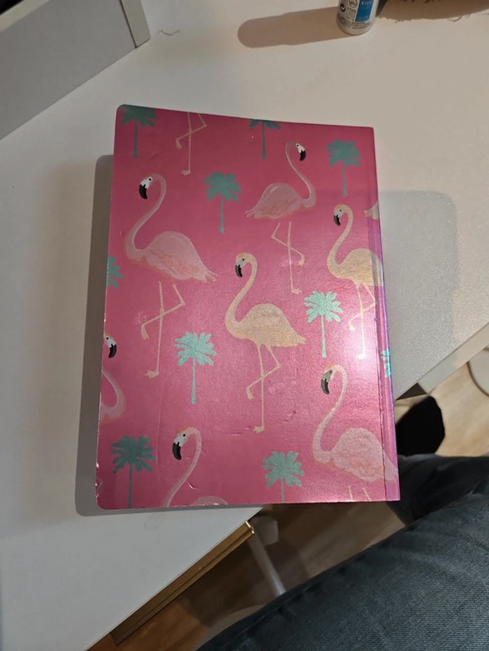 Carnet de adresses flaments roses - photo numéro 2