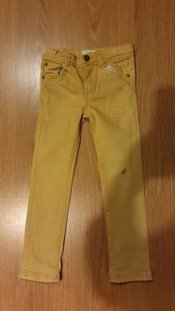 Jean verbaudet tour de hanche fin jaune 5 ans