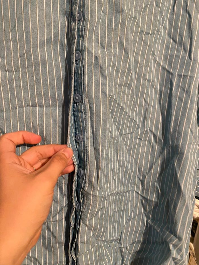 Chemise blouse manches 3/4 kiabi - photo numéro 3