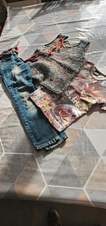 Coordonnées 3 pièces Ikks zara 5 ans