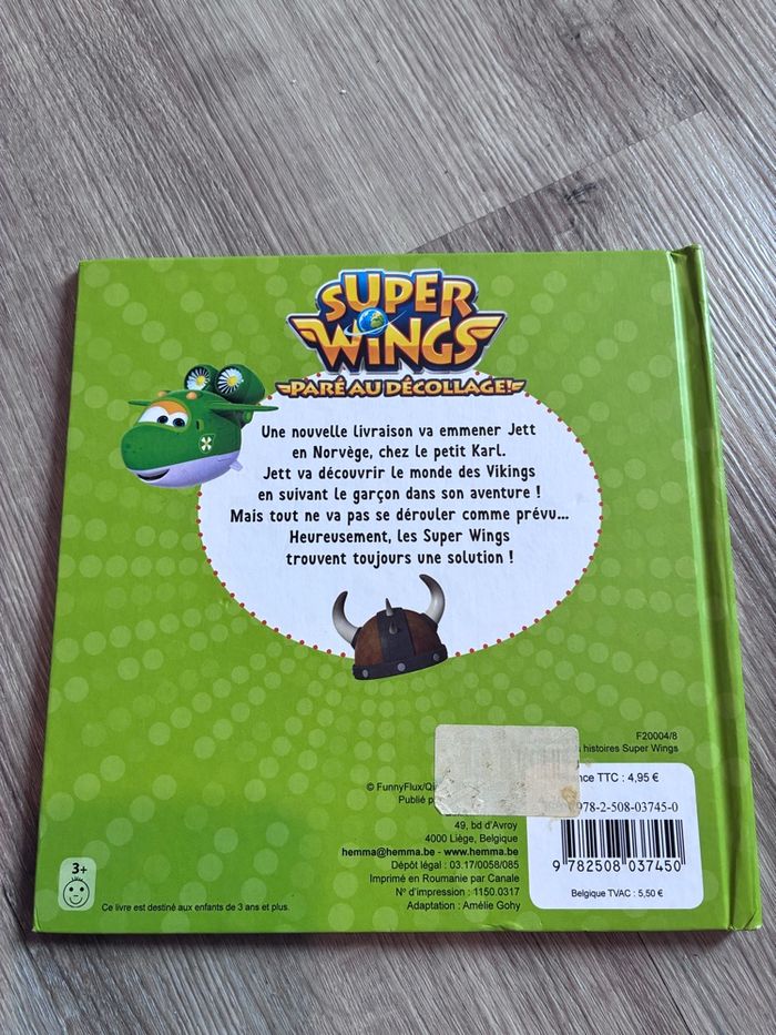 Livre Super wings « le courage des vikings » - photo numéro 2