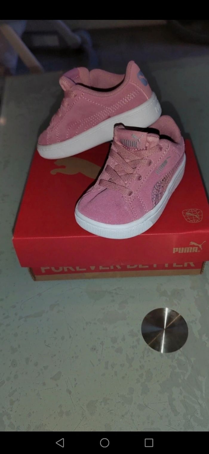Basket fille puma