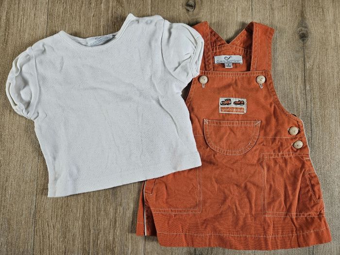 Lot 13 pièces vêtements bébé fille 3 mois printemps avec chaussures et ensembles été très bon état - photo numéro 9