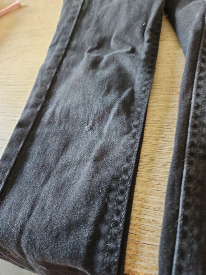 Jean s stretch noir, ajustable à la taille, slim, NKY, 6 ans - photo numéro 8