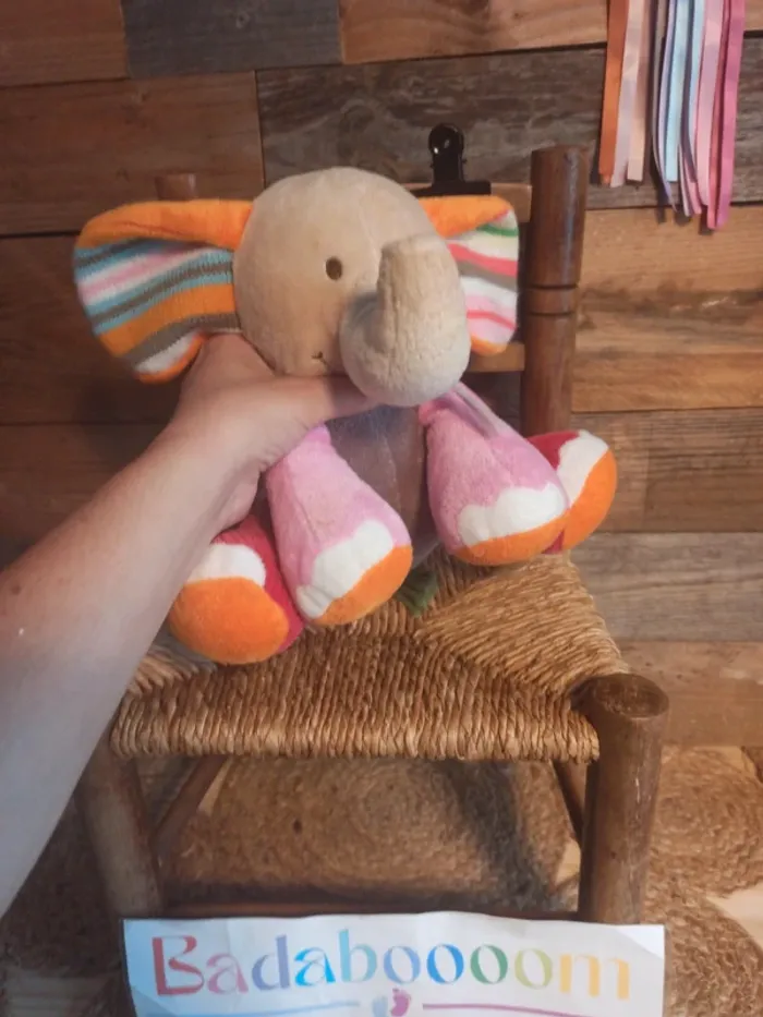 Peluche éléphant Happy horse tbe - photo numéro 4