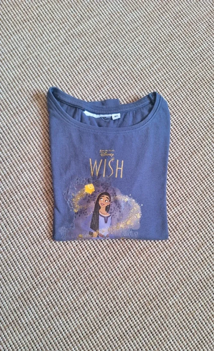Tee-shirt fille Disney Wish 8 ans