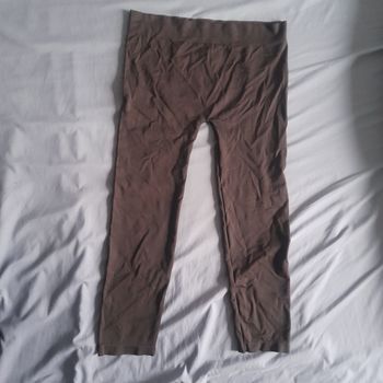 Legging marron taille 38