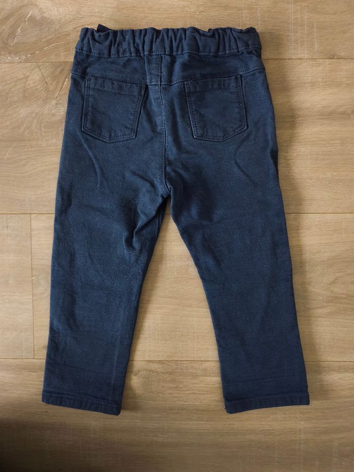 Pantalon bleu foncé Obaibi - photo numéro 2