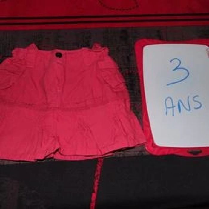 Lot de vêtements fille 3 ans Fuschia et blanc - photo numéro 4