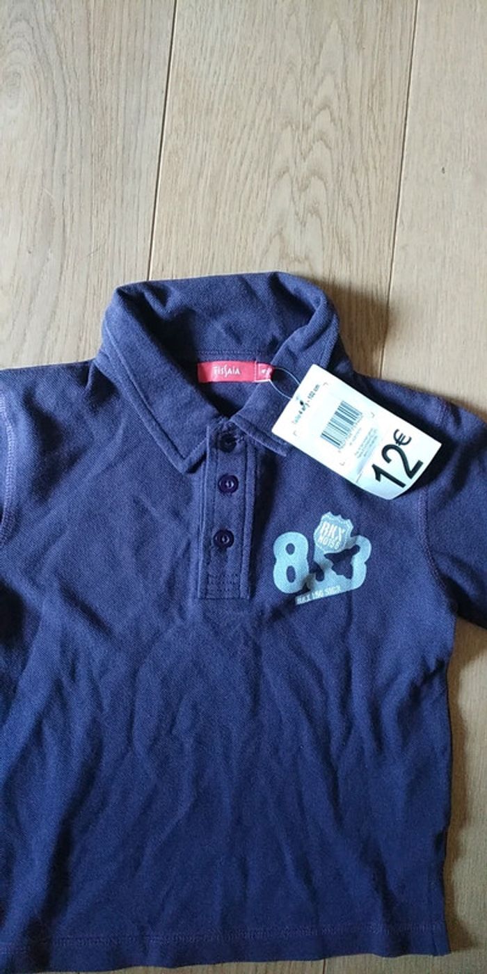 Polo manches longues NEUF - photo numéro 2