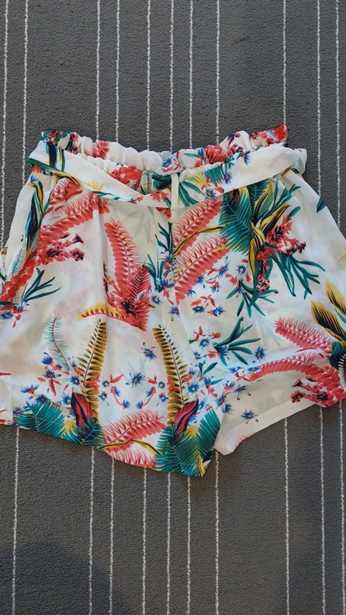 Short été fleurie - photo numéro 3