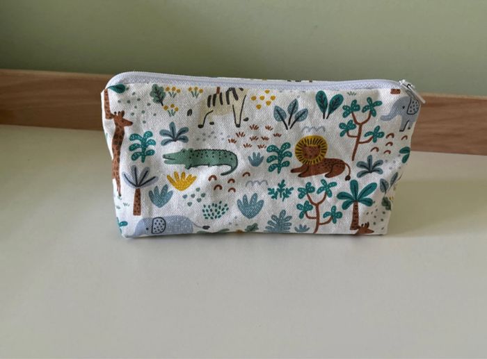 Pochette / trousse thème savane