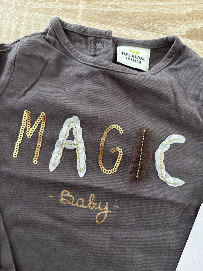Tee shirt magic baby TAPE A L’œil t.6m - photo numéro 2