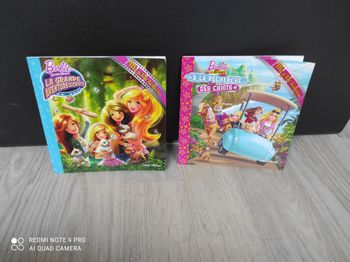 Lot livres Barbie