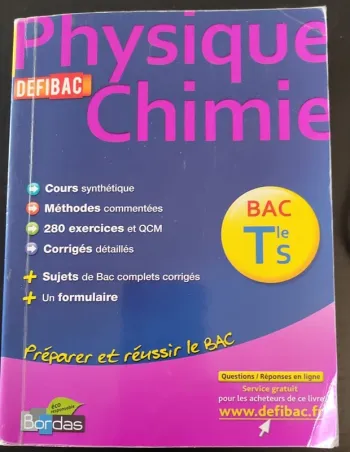 Physique-Chimie Bac TS