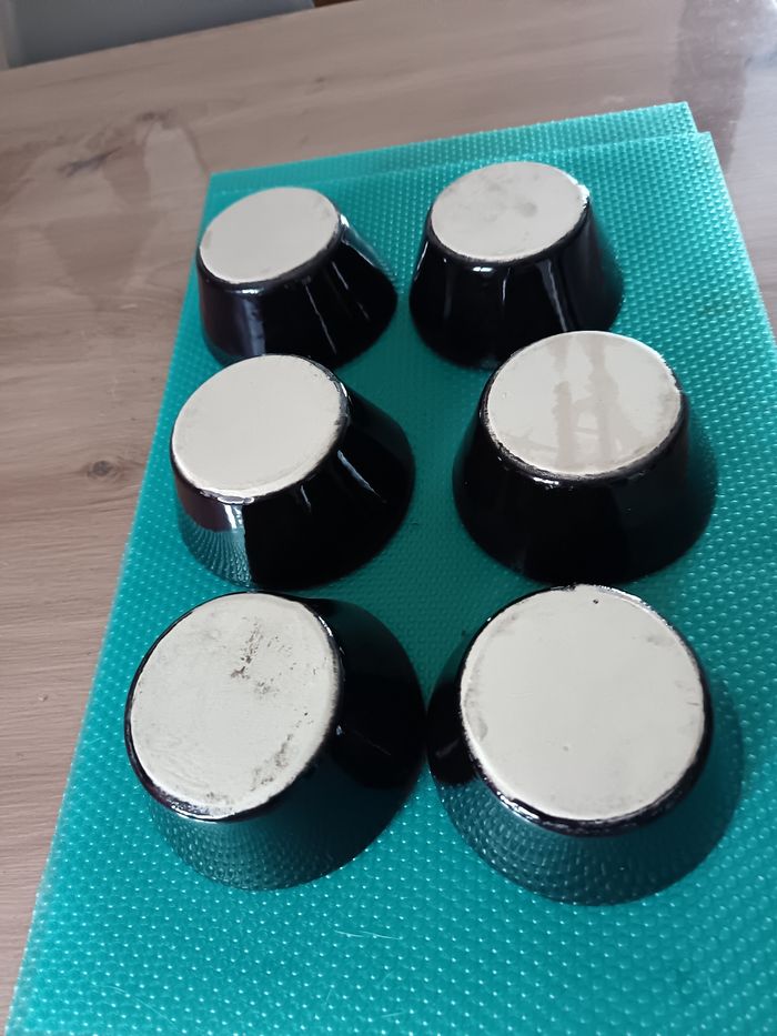 6 ramequins originals noirs - photo numéro 3