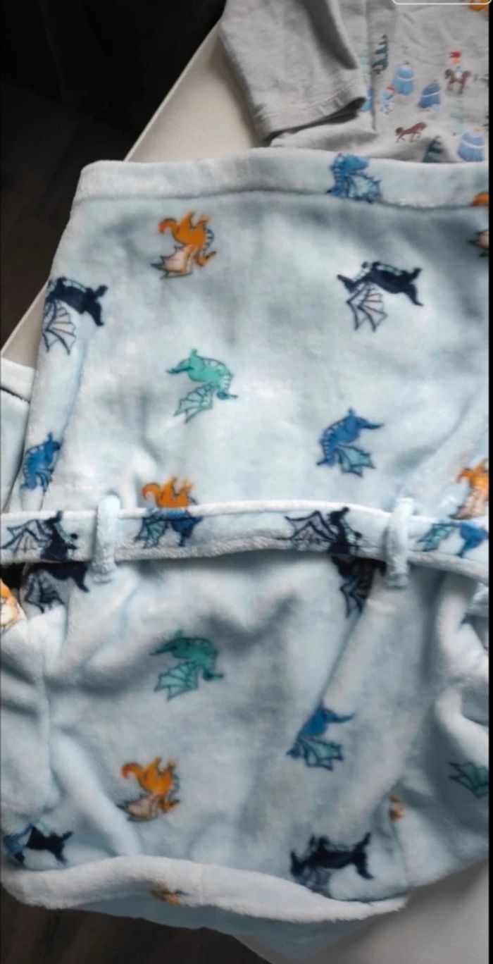 Ensemble pyjama et robe de chambre garçon sergent major 5 ans - photo numéro 9