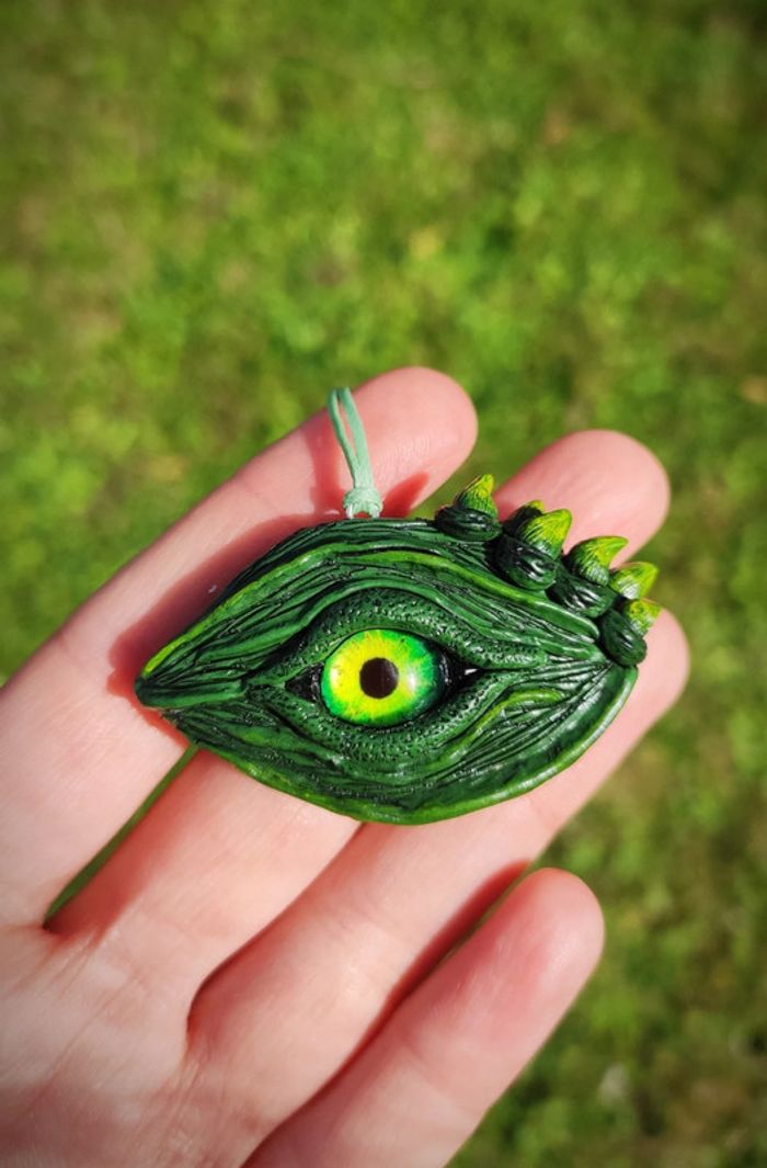 Oeil de reptile