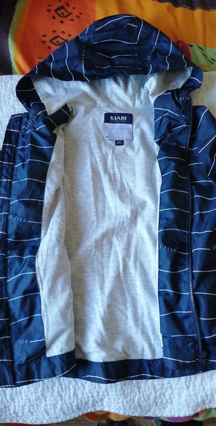 Anorak rayé Kiabi 5 ans - photo numéro 3