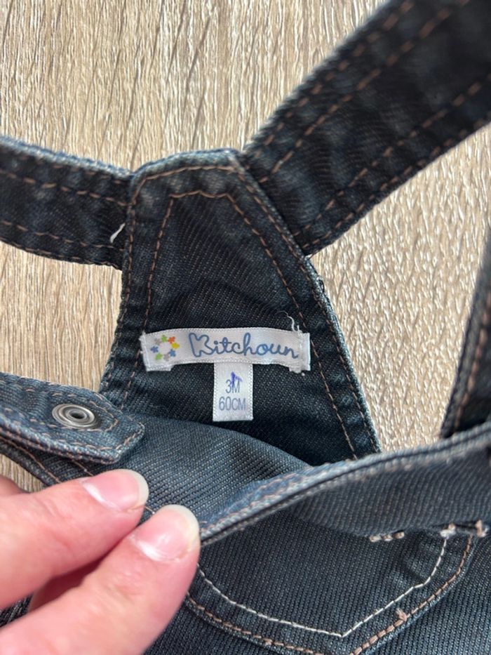 Robe en jean salopette - photo numéro 2