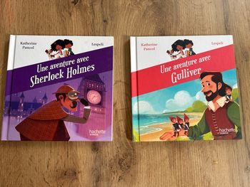 Lot de 2 livres Au Pays des livres