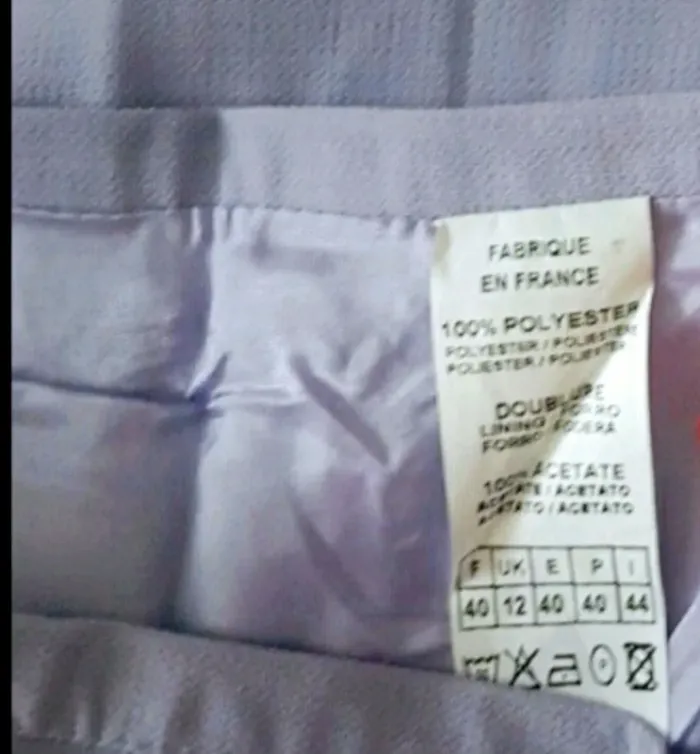 Jupe violette/parme Tex Taille 40 Neuve - photo numéro 4