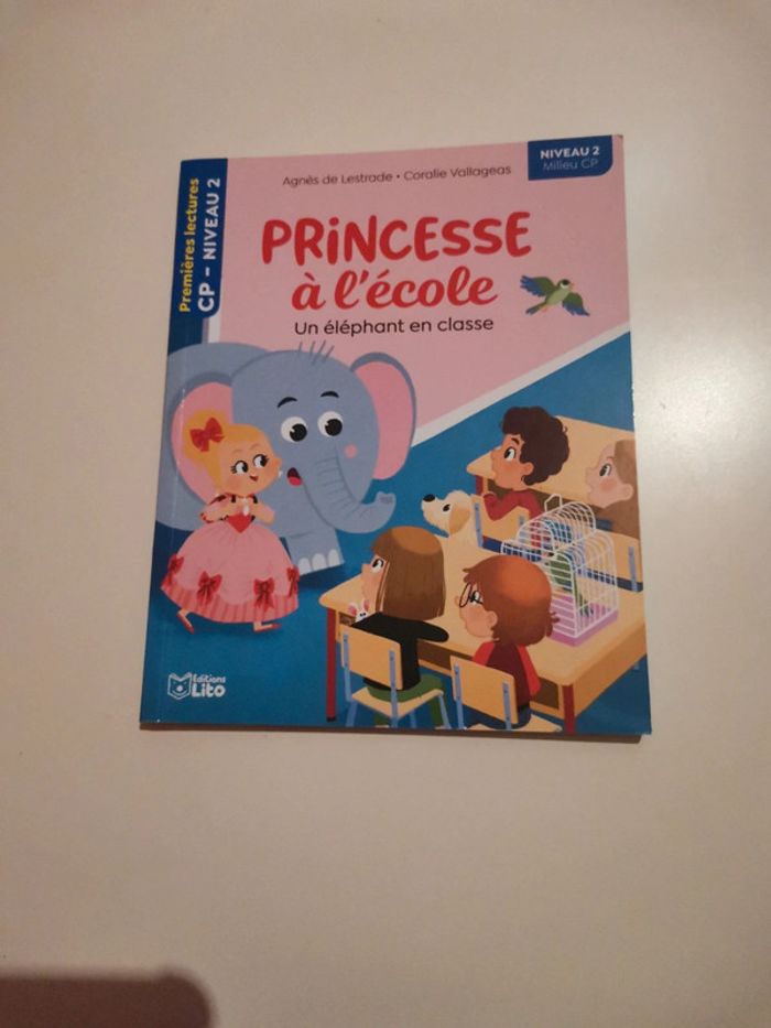Premières lectures CP Princesse à l'école