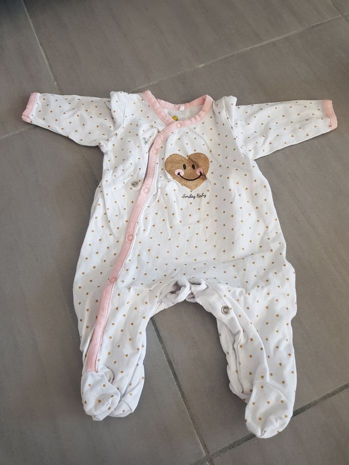 Lot de 5 pyjamas 1 mois - photo numéro 2