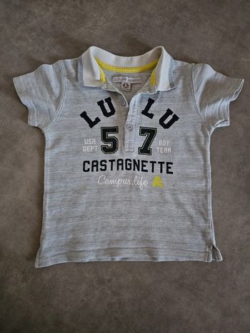 T-shirt manche courte 3ans lulu castagnette