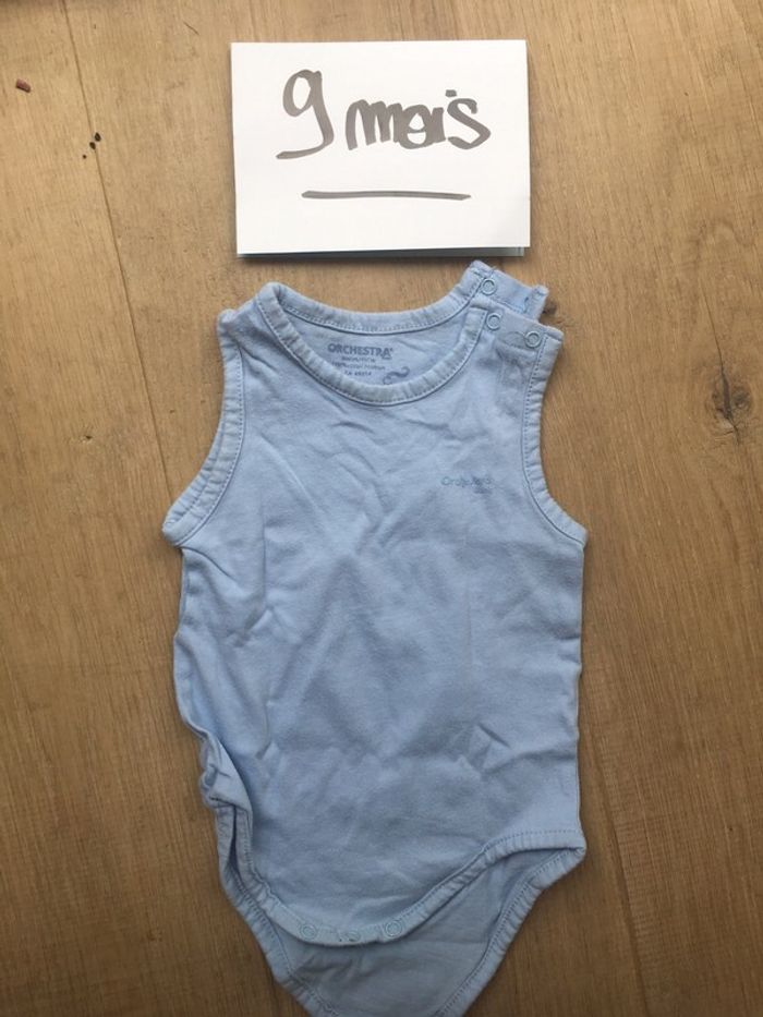 Body été garçon 9 mois