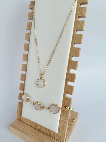 Ensemble collier bracelet