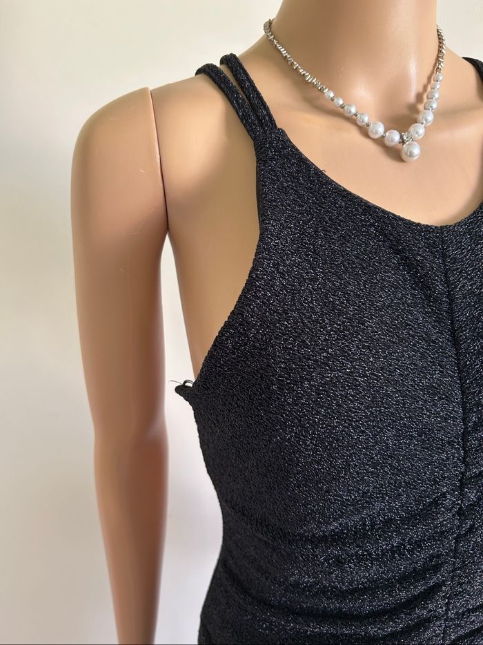 Robe noire et pailletée neuve Morgan taille 40 (valeur 60€) - photo numéro 4