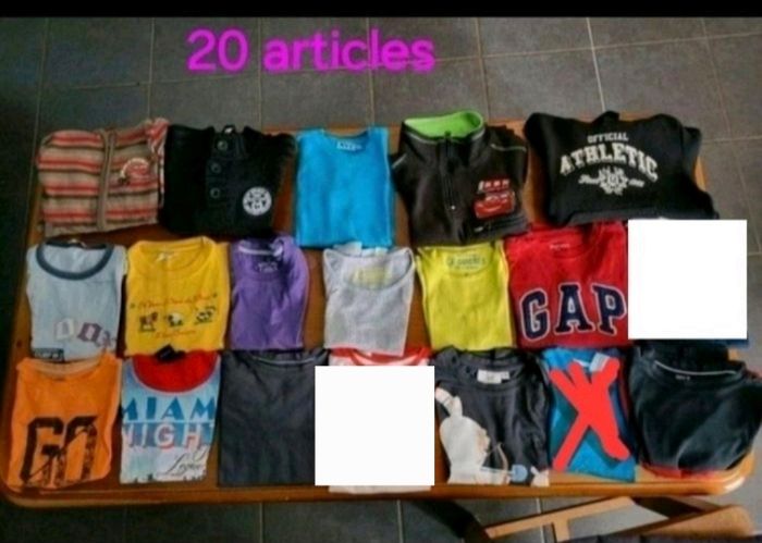 Lot vêtements garçon 6ans