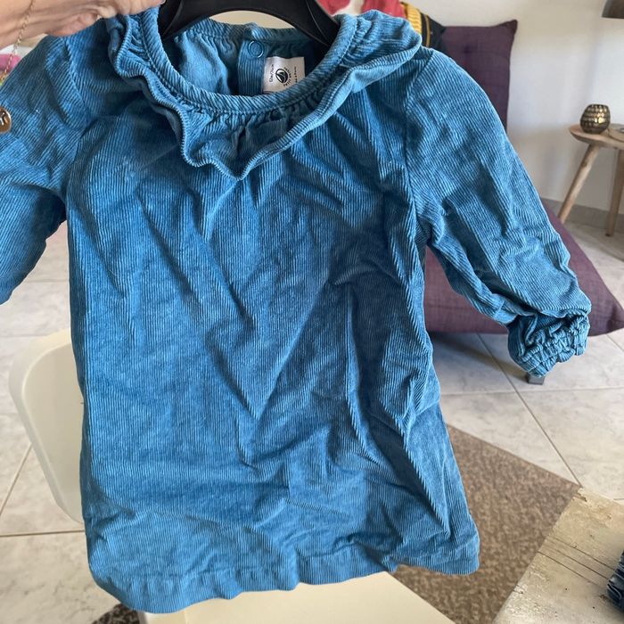 Robe bleu petit bateau