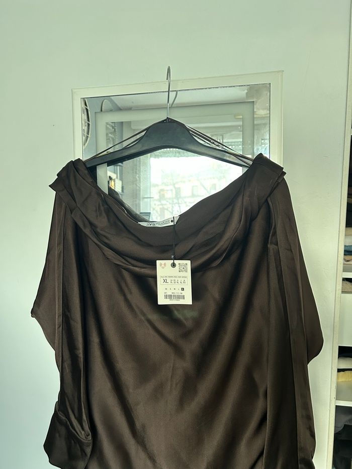 Haut ZARA asymétrique - photo numéro 5