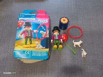 Playmobil spécial plus boîte 4760  cirque clown chien