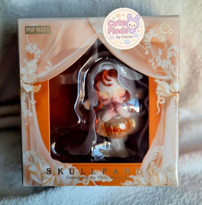 Figurine SKULLPANDA Pop Mart  Covenant of the White Moon  Neuve Scellée  ULTRA RARE S’allume - photo numéro 5