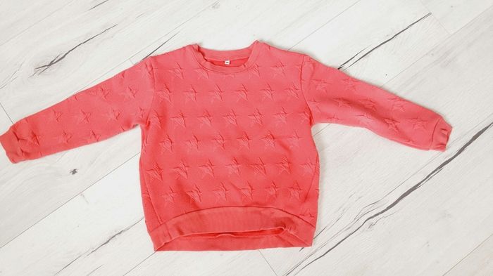 Vêtement fille pull rose fuschia motifs étoiles 6 ans - photo numéro 1