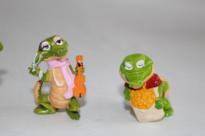 Kinder 10 Figurines Crazy Croco 1993 Lot de 10 figurines. - photo numéro 9