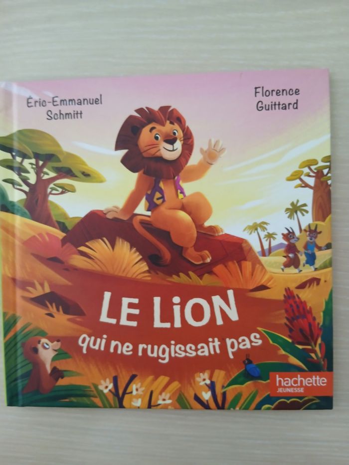 Livre pour enfant d histoire le lion qui ne rugissait pas - photo numéro 6