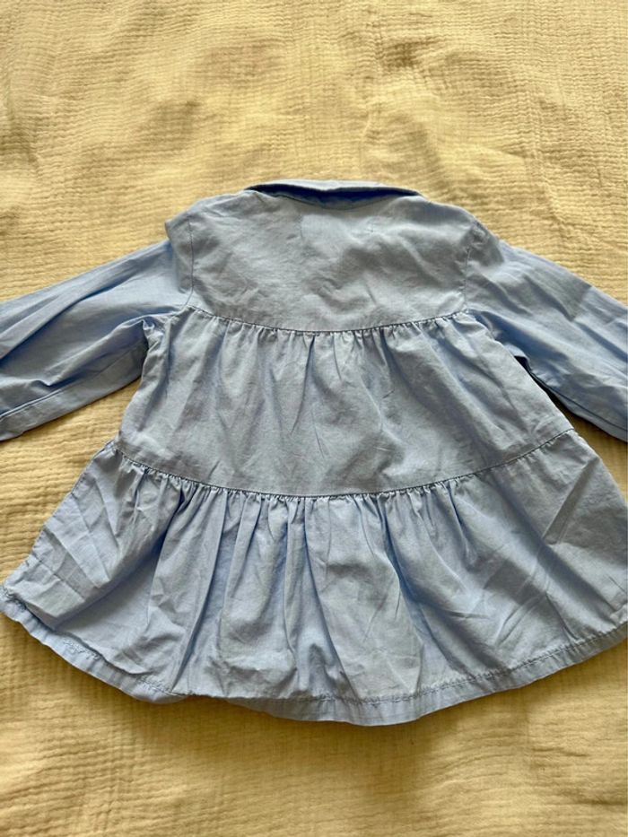 Robe bleue 9-12M / 80cm - photo numéro 5