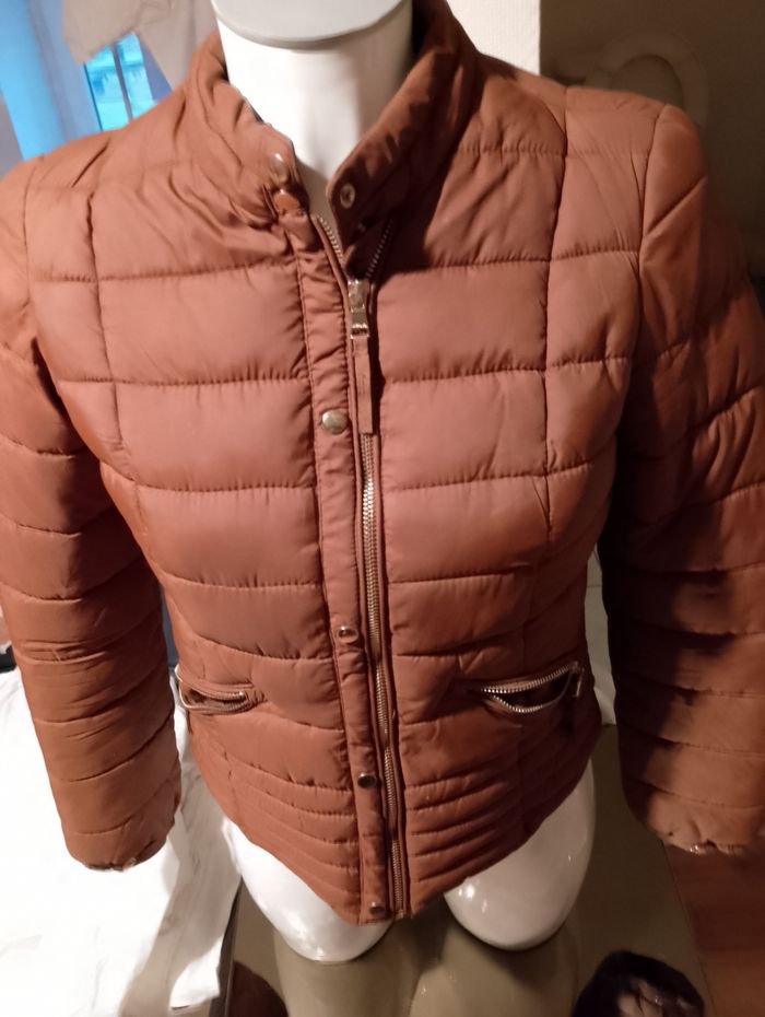manteau marron t s