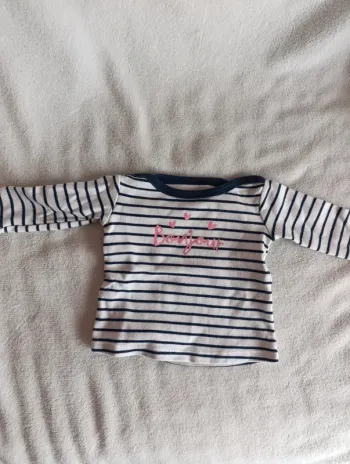 Tee shirt manches longues 3 mois la redoute