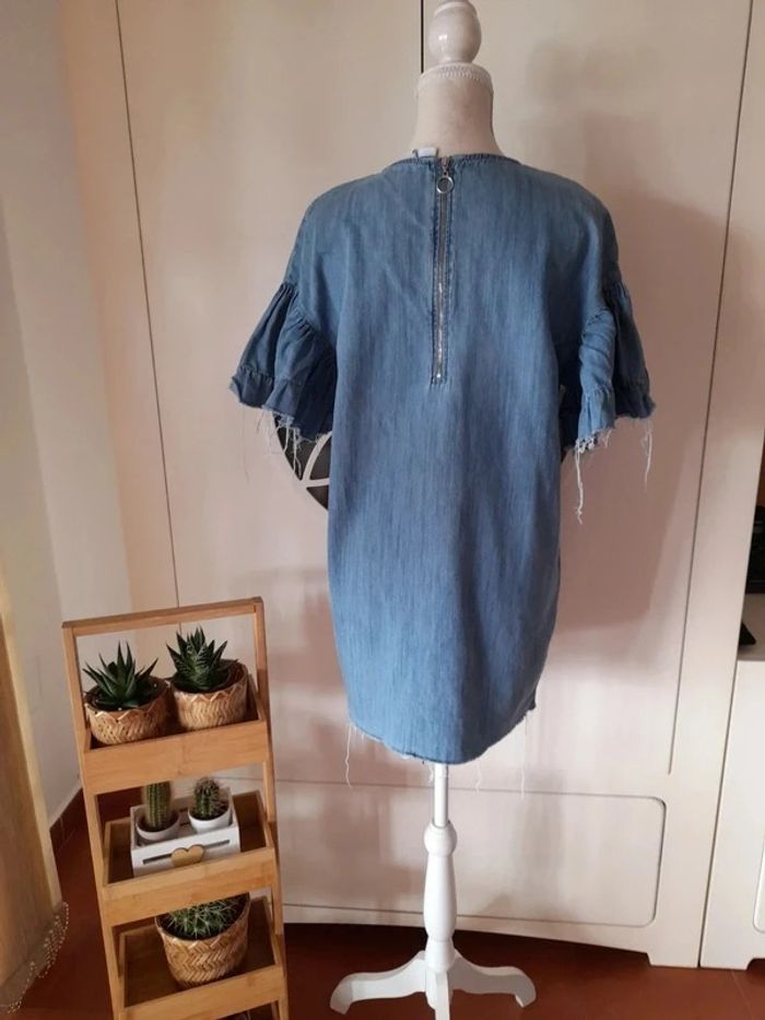 Vestido vaquero desflecado - photo numéro 2
