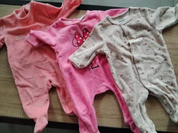 Lot de 3 pyjamas - 3 mois