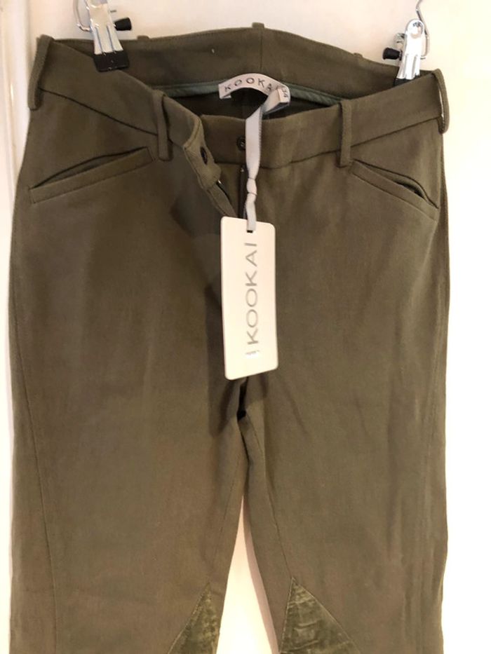 Pantalon kaki Kookaï taille 34 neuf avec étiquette - photo numéro 7